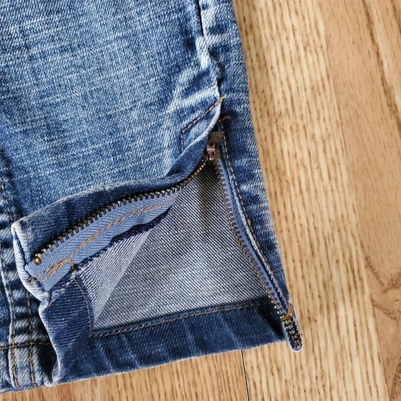 JOU JOU PREMIUM DENIM ANKLE ZIP STUD POCKET SKINNY JEANS - Picture 6 of 7